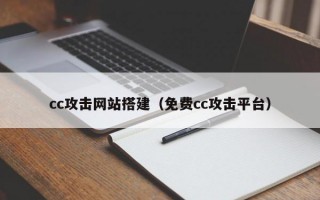 cc攻击网站搭建（免费cc攻击平台）